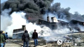 哈尔滨市双城区一农药厂起火 浓烟滚滚过火面积超900平方米