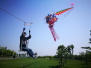 高淳水慢城国际风筝节 展示载人风筝