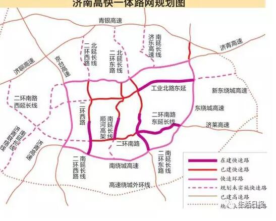 自1997年以来,济南市已建成顺河高架(8.5公里),北园大街(13.图片
