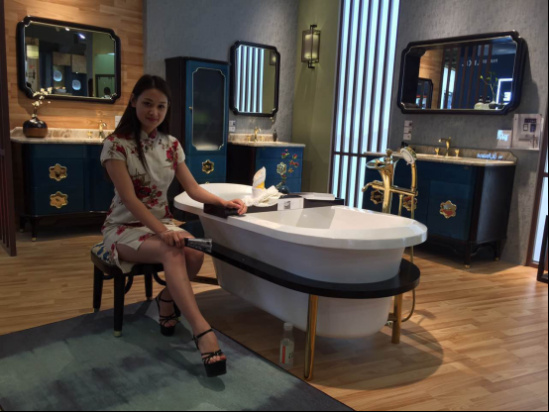   英皇卫浴新中式新品亮相第22届上海厨卫展