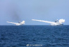 中国海军数十艘军舰同时在渤海黄海大规模军演
