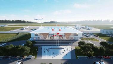 陕西首个县级机场府谷机场项目38个工作面全面开工